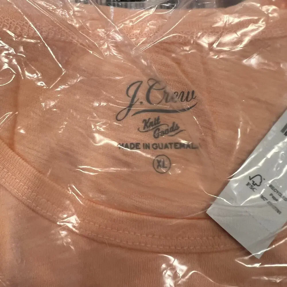 NWT J. Crew Peach W/